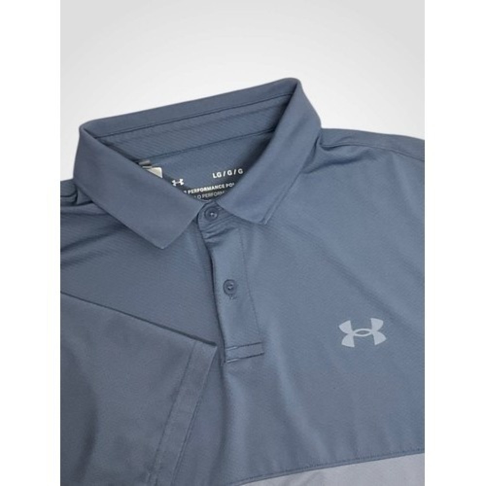 NWOT Under Armour Performance HeatGear Short Slv. Golf Polo Shirt Men L Vietnam